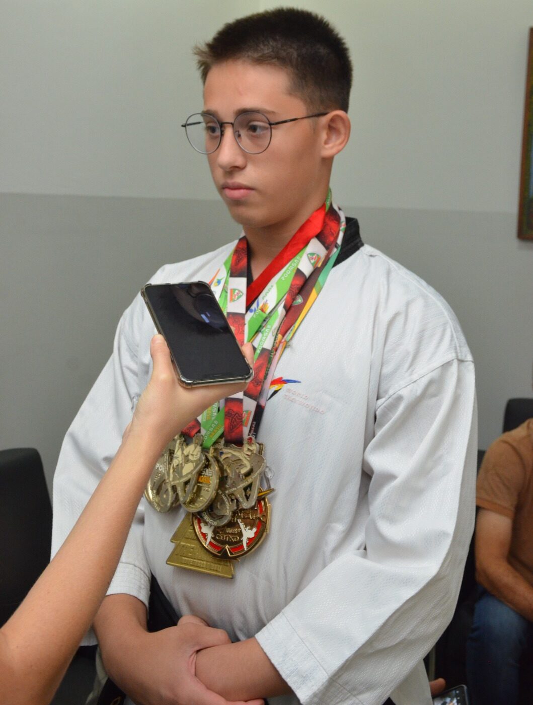 Atleta já conquistou 47 medalhas de ouro em campeonatos regionais de taekwondo